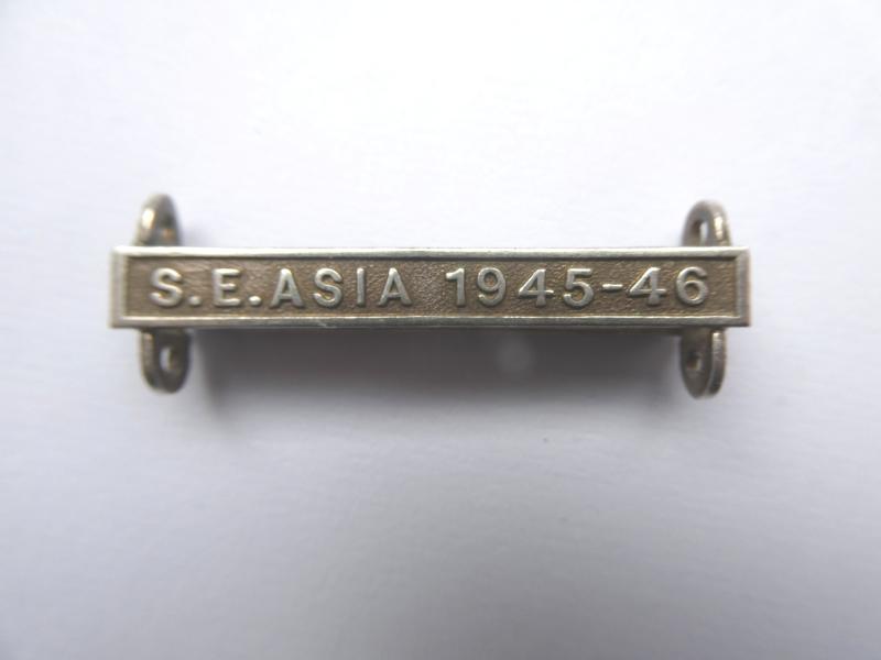 ORIGINAL SOUTH ESAT ASIA 1945-46 CLASP FOR THE GENERAL SERVICE MEDAL-1918-1962