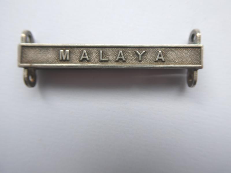 ORIGINAL MALAYA CLASP FOR THE GENERAL SERVICE MEDAL 1918-1962