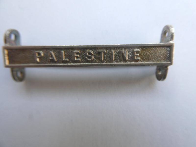 ORIGINAL PALESTINE CLASP FOR THE GENERAL SERVICE MEDAL 1918-1962