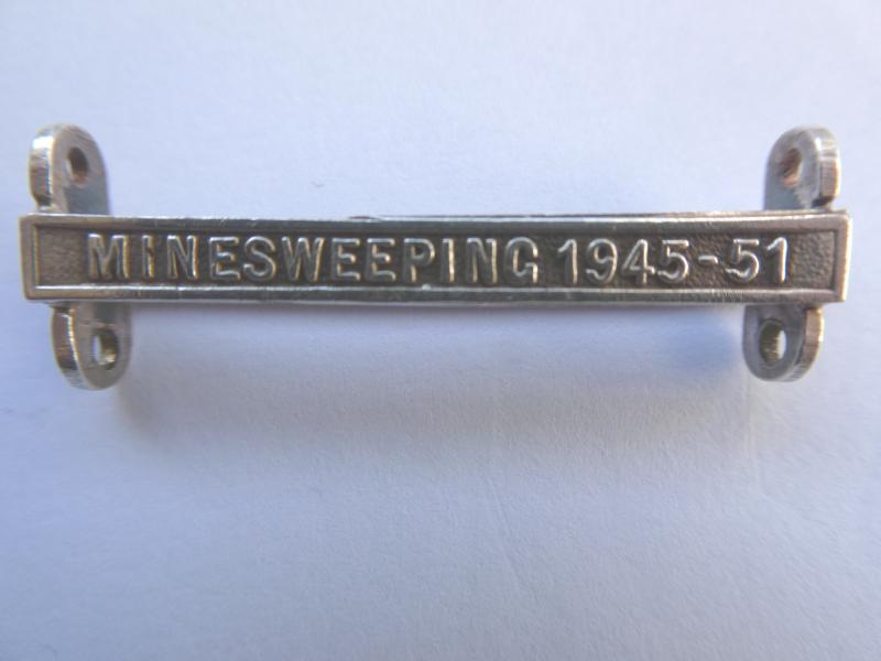 ORIGINAL MINESWEEPING 1945-51 CLASP FOR THE NAVAL GENERAL SERVICE MEDAL 1909-62