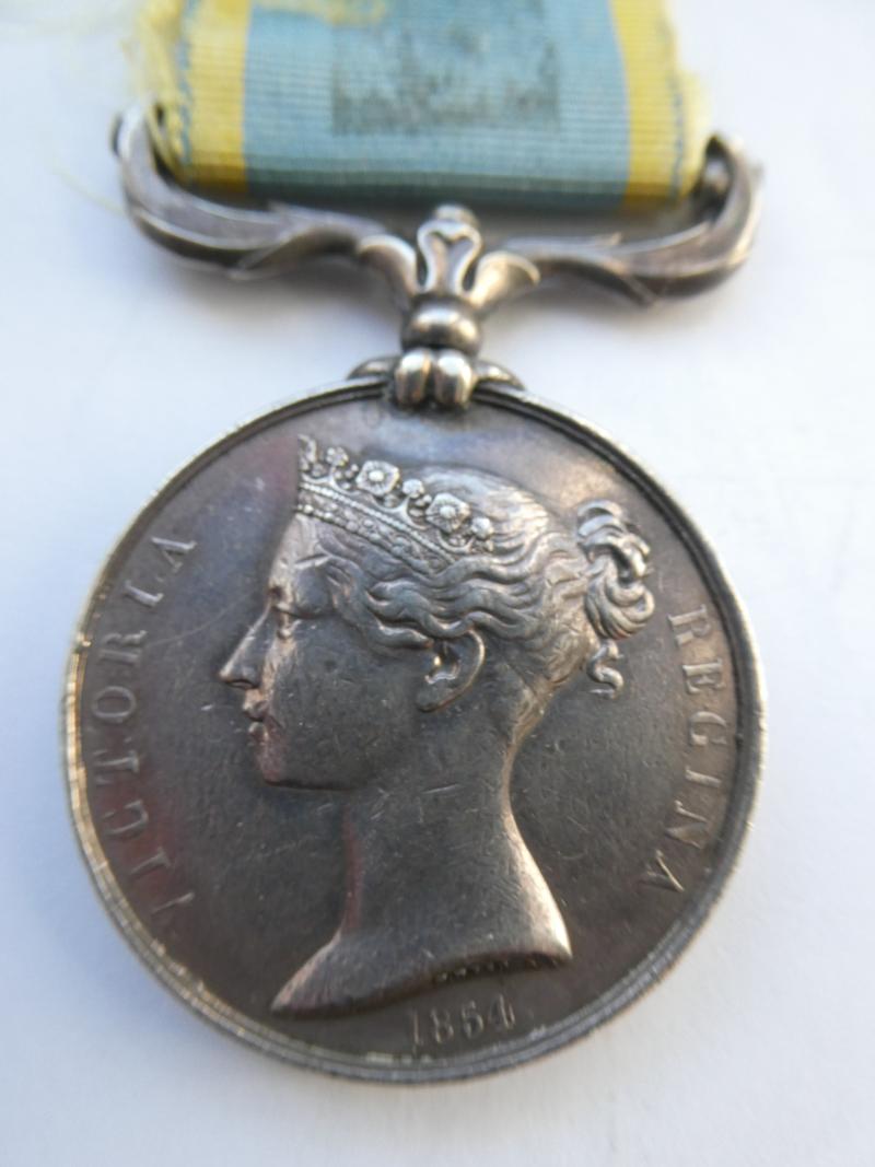 CRIMEA MEDAL-NO CLASP-RENAMED TO: WM. MACKAY-2ND BN 1ST FOOT