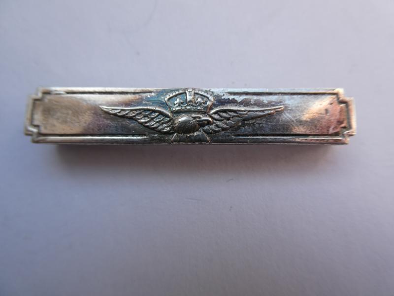 ORIGINAL SECOND AWARD CLASP FOR THE ROYAL AIR FORCE LONG SERVICE AND GOOD CONDUCT MEDAL