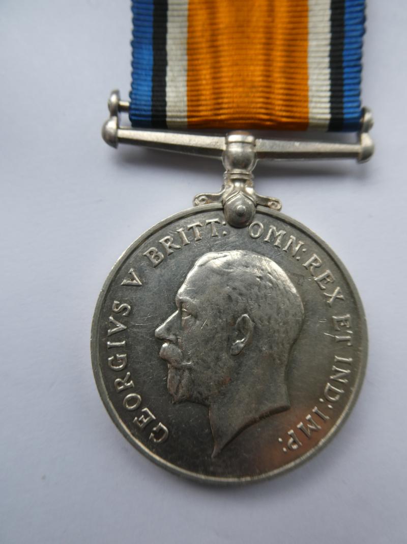 BRITISH WAR MEDAL TO  2 LIEUT LOWTHER-SEAFORTH HIGHLANDERS