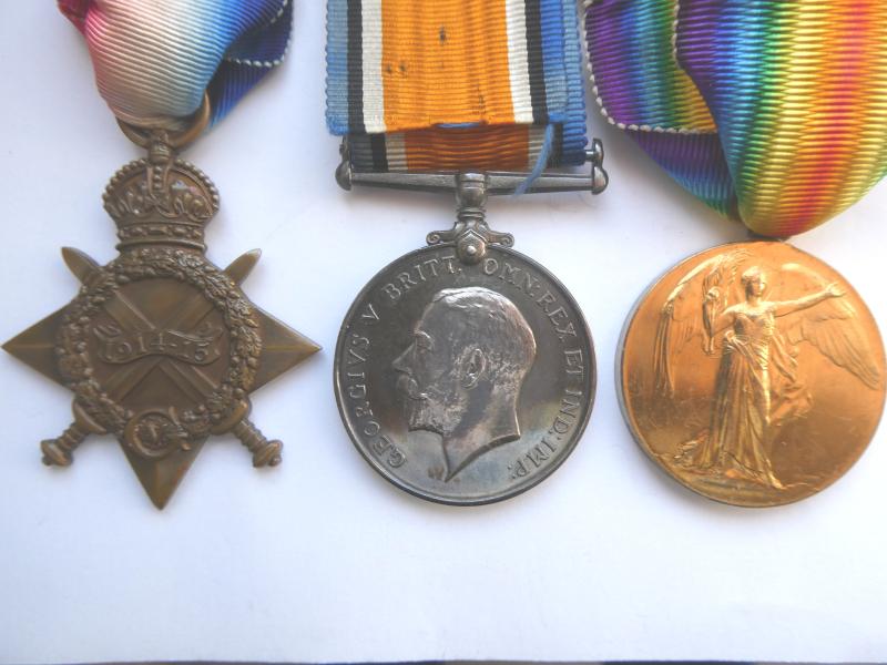 1914/15 STAR TRIO-TO COOPER ROYAL NAVY RESERVE