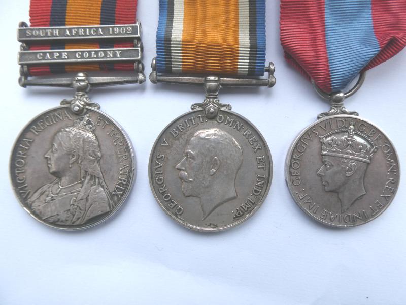 GROUP OF THREE TO DRAYSON-ROYAL ARMY ORDNANCE CORPS - A CIVILIAN IN WW1-