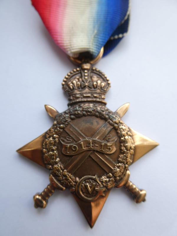 1914/15 STAR TO LIEUT COMMANDER (SIGNALS) JOSEPH HARRY ROBBINS- D.S.C.