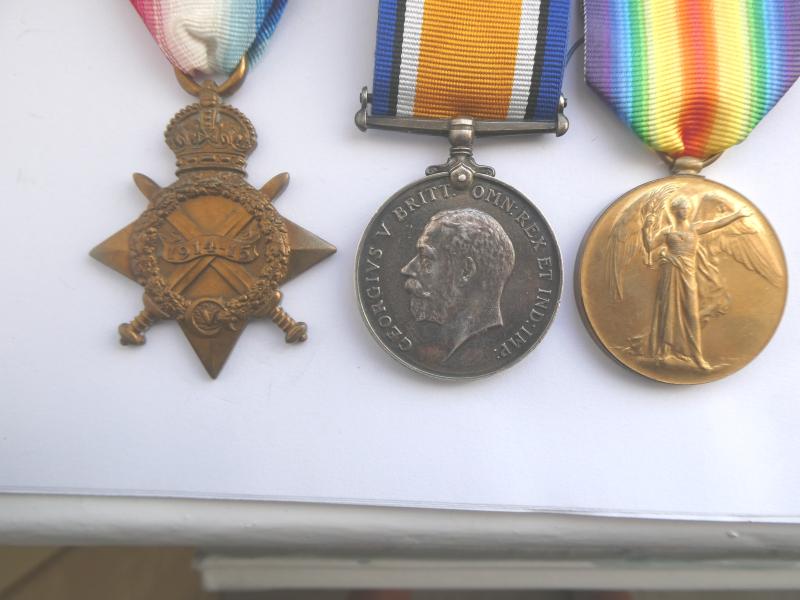 1914/15 STAR TRIO TO JOLIFFE-WEST YORKSHIRE REGIMENT-KILLED IN ACTION ON 21ST MAY 1918