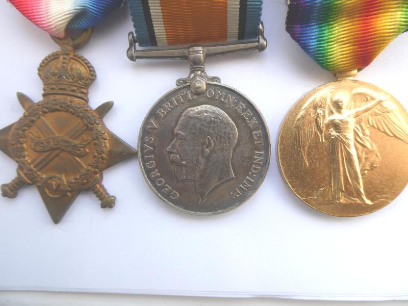 1914/15 STAR TRIO-TO EVANS-BORDER REGIMENT-KILLED IN ACTION AT GULLY RAVINE GALLIPOLI - ON 28TH JUNE 1915