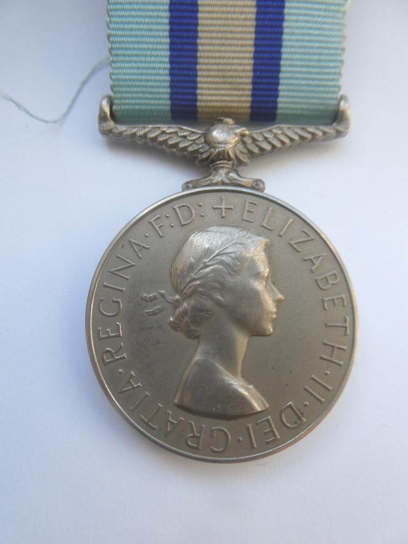 ROYAL OBSERVER CORPS MEDAL-TO CHIEF OBSERVER JORDAN