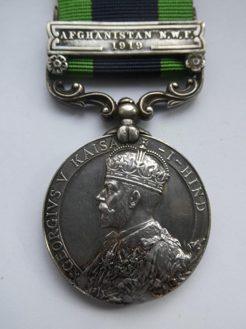 INDIA GENERAL SERVICE MEDAL TO CAPTAIN HUMPHERUS-I.A.R.O. ATTACHED 2-123RD OUTRAM'S RIFLES