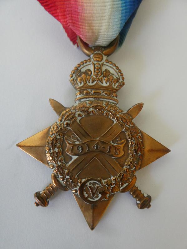 1914/15 STAR-TO BLAKE H.M.T.B.