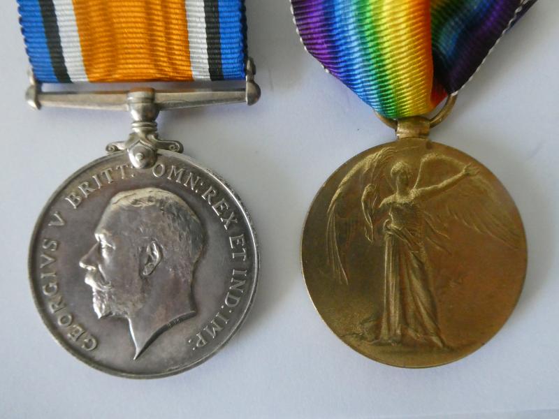 BRITISH WAR AND VICTORY MEDALS TO FULLER-ROYAL FIELD ARILLERY