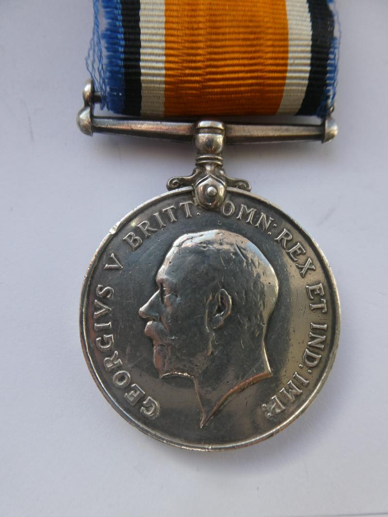 BRITISH WAR MEDAL TO MIDDLEHURST-LANCASHIRE FUSILIERS-