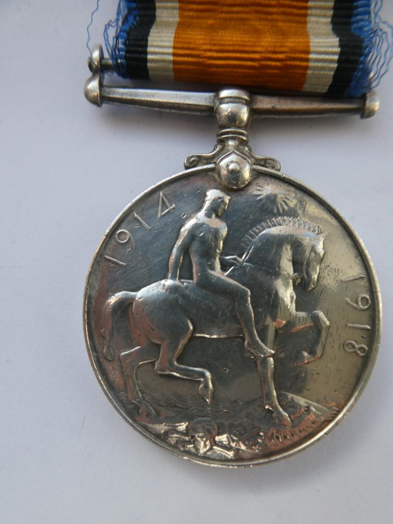BRITISH WAR MEDAL TO MIDDLEHURST-LANCASHIRE FUSILIERS-