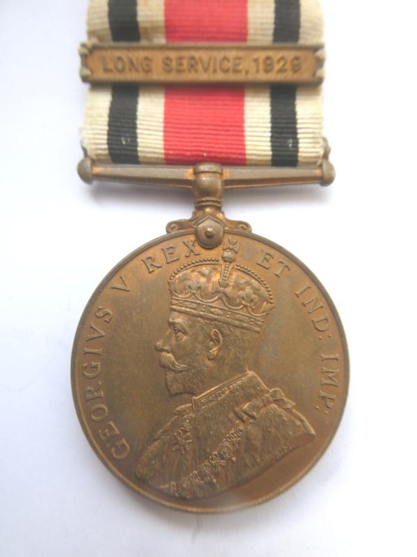 SPECIAL CONSTABULARY MEDAL TO ROBERT W.DODMAN