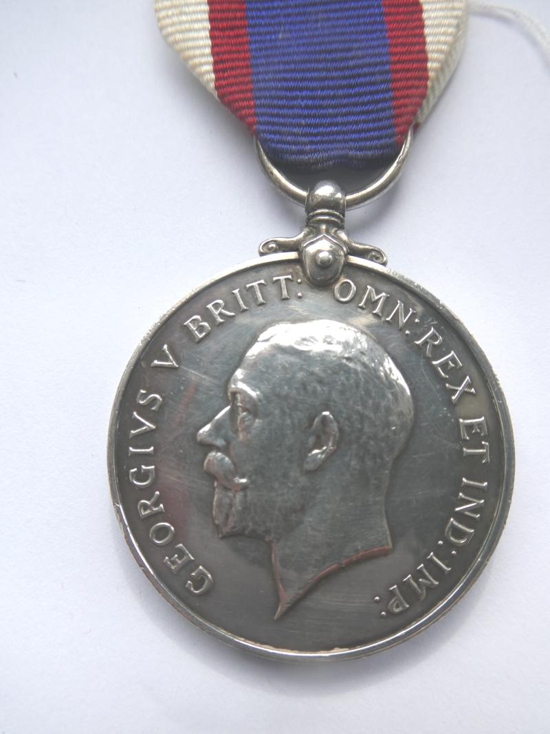 ROYAL FLEET RESERVE LONG SERVICE MEDAL-TO HAWKINS- L.S.ROYAL FLEET RESERVE