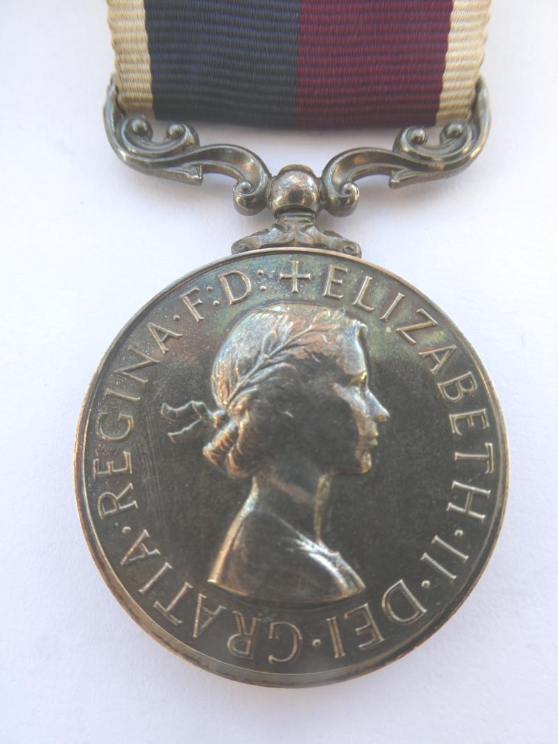 ROYAL AIR FORCE LONG SERVICE MEDAL TO A WOMAN-SGT T FOX